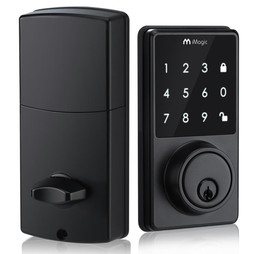iMagic Touch Screen Deadbolt, Keyless Entry Deadbolt Lock, Electronic Keypad Door Lock, 50 User